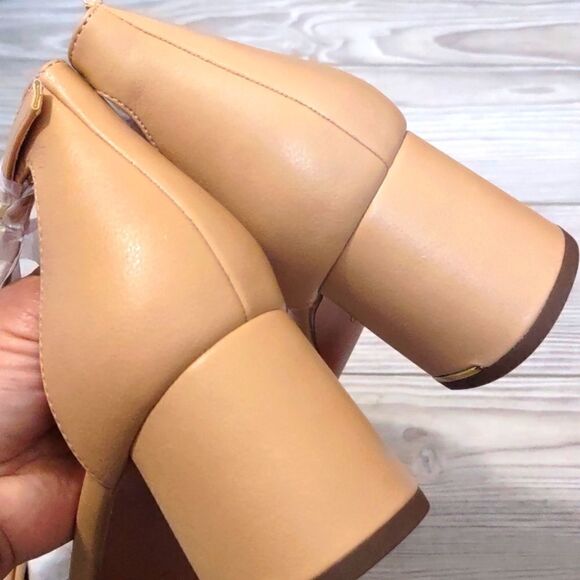 (52-2404) Coutgo Womens Chunky Heels Sandals-Twist Bow Sz 8.5 - Picture 6 of 11